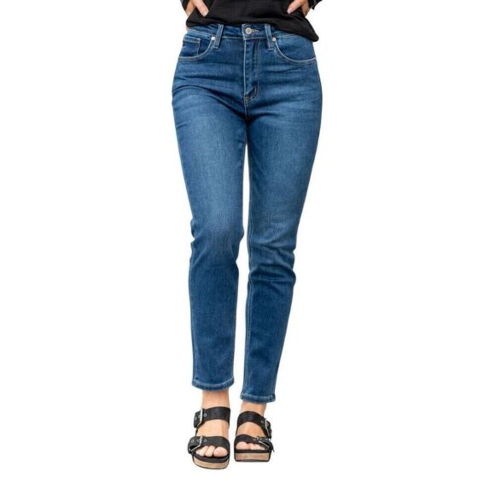 Kancan Slim Straight Jeans Dark Wash Size 7 27